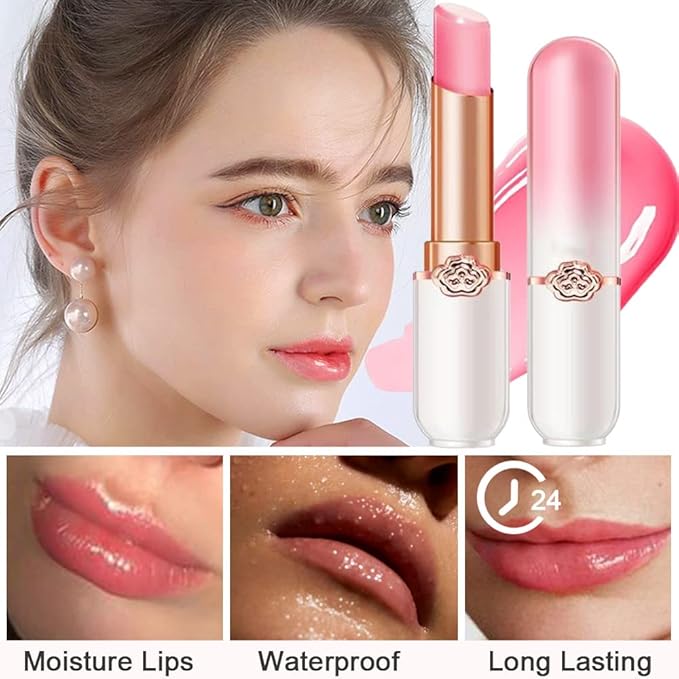 💋✨ Color-Changing Fruit Lip Balm